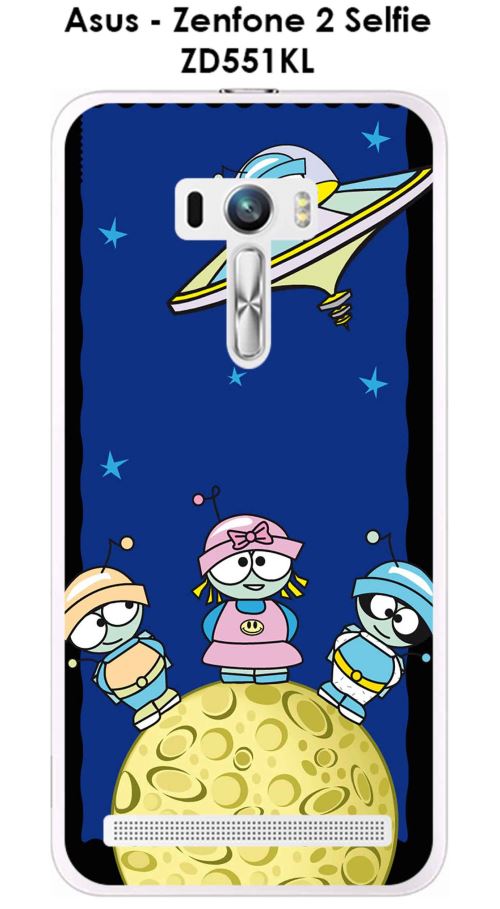 Coque Asus Zenfone 2 Selfie ZD551KL design little-planet