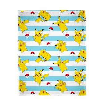 Plaid polaire Pokemon Pikachu Jump