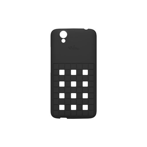 Wiko Clip ultra slim - Achterzijde behuizing voor mobiele telefoon - plastic - zwart - voor Wiko Birdy