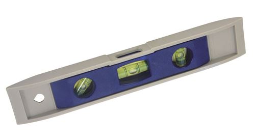 Niveau a eau torpedo 3 fioles 230 mm Pratique et Facilement transportable