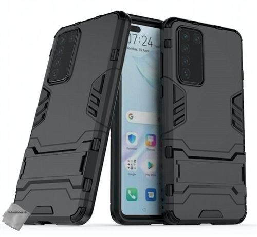 Coque rigide anti choc pour Huawei P40 avec film ecran - NOIR