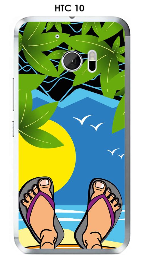Coque HTC 10 design claquettes