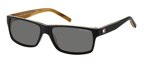 Tommy Hilfiger lunettes de soleil TH1042/N/S 08A/IR homme noir/marron
