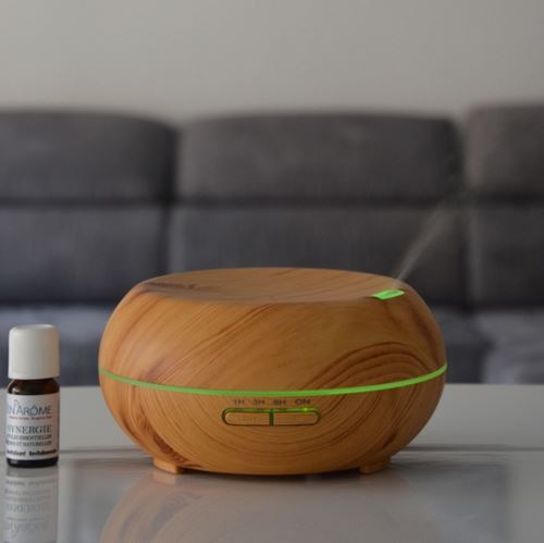 Diffuseur ultrasonique woody - marron