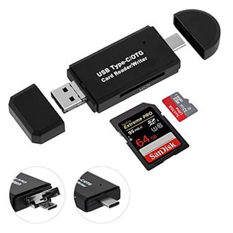 TF RS-MMC Anker Lecteur de Carte USB 8-en-1 pour Cartes SDXC SDHC MMC SD Micro SDXC Micro SDHC et UHS-I Micro SD 