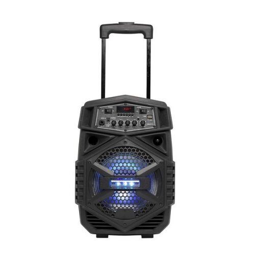 Denver 111151110080 TSP-110 Enceinte Bluetooth avec LED et Port AUX Noir