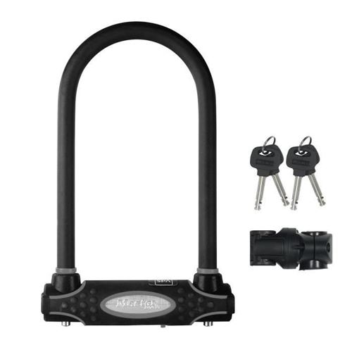 Master lock antivol u cadenas noir 210 mm couleurs assortis