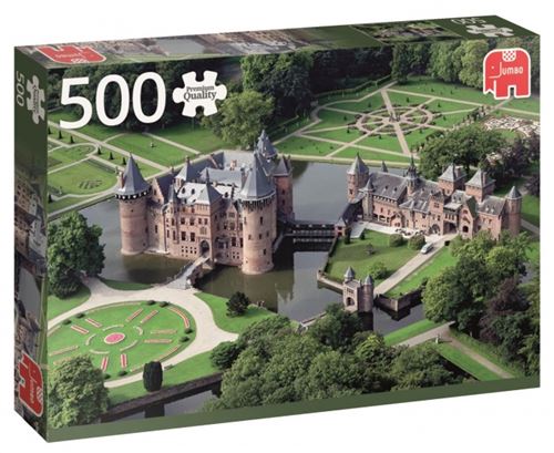 Puzzle 500 Pièces : Château de Haar, Jumbo