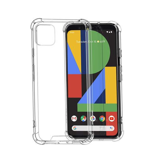 Coque Google Pixel 4 XL Souple Transparente flexible Bumper en Gel TPU Silicone Invisible Antichoc avec bords renforcés - Accessoires Pochette Case