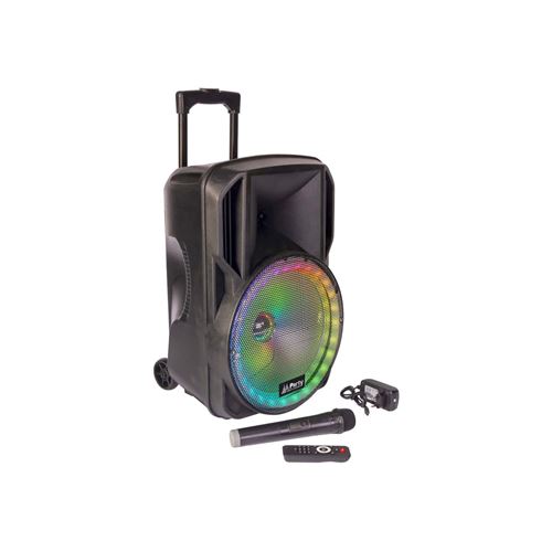 Party Light & Sound PARTY-15RGB - Haut-parleur - sans fil - Bluetooth - 2 voies