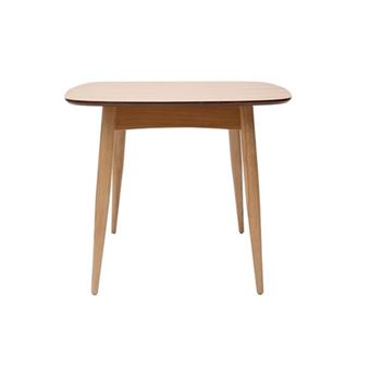 Table A Manger Extensible Frene Naturel L90 130 Cm Nordeco