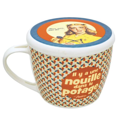 Bol pour la Soupe avec Couvercle en céramique