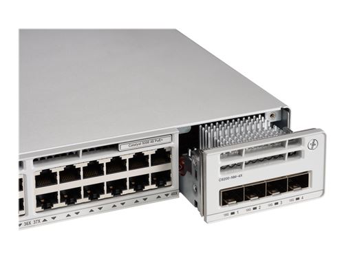 Cisco Catalyst 9200 - Essential Edition - Commutateur - Intelligent - 48 X 10/100/1000 (Poe+) - Montable Sur Rack - Poe+ (740 W)