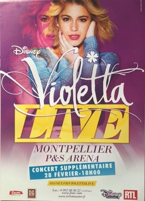 Violetta - Disney - 39x55 cm - AFFICHE / POSTER