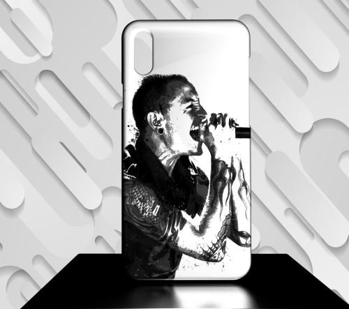 Coque compatible pour Samsung Galaxy A10 - LINKIN PARK - CHESTER BENNINGTON - Réf 03