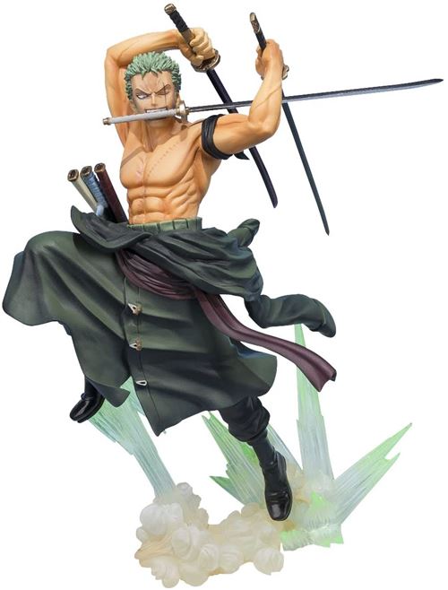 Figuarts Zero One Piece Roronoa Zoro -the Hunt For The Tiger- Approx. 200mm Pvc&abs Painted Finished Figure