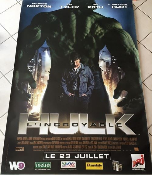 L'incoyable Hulk - 120x175 cm - AFFICHE / POSTER