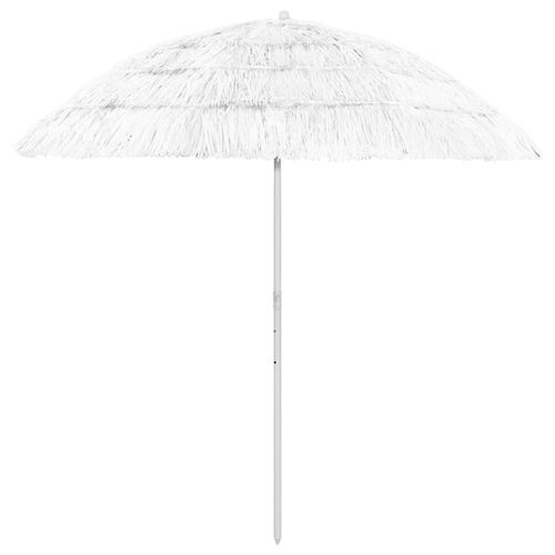 Parasol de plage 240 cm Blanc