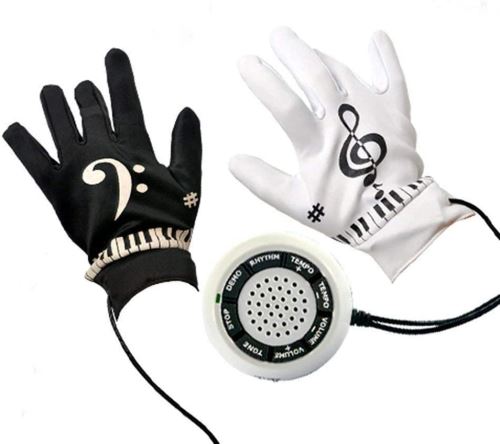 HWAMART Gants Piano Piano électronique Gants Main Instrument Exercice Jeu Clavier Musical pour Ados et Adultes, Cadeau Incroyable
