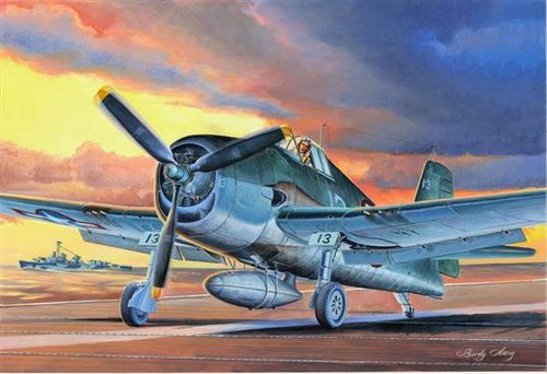 Hobby Boss - F6F-3 Hellcat Late Version - Maquette Avion - 1:48 - Image 4