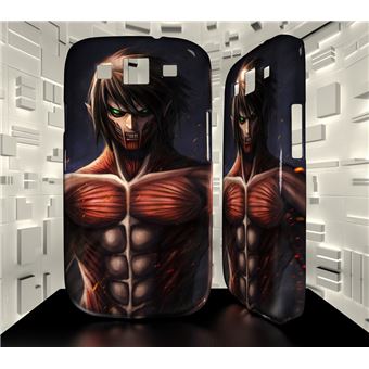 Coque Personnalisée Samsung Galaxy S3 manga L'ATTAQUE DES ...
