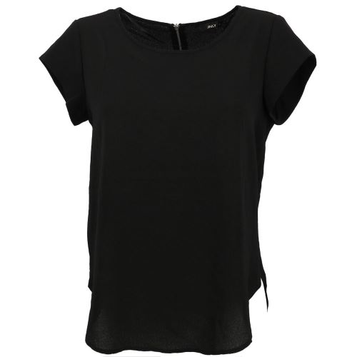 Tee shirt manches courtes Only Vic black mc tee l Noir taille : 34 réf : 25722