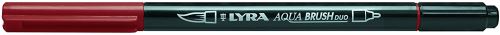 LYRA 6520090 Aqua Brush Duo Peintre Pinceau, feutres, venezianischrot, 23,8 x 1,5 x 14,8 cm