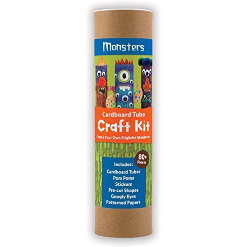 Kit De Fabrication De Tubes En Carton Avec Des Monstres