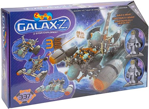 ALEX L'Explorateur des Etoiles Galax-Z - 372 pièces de ZOOB - A partir de 6 ans