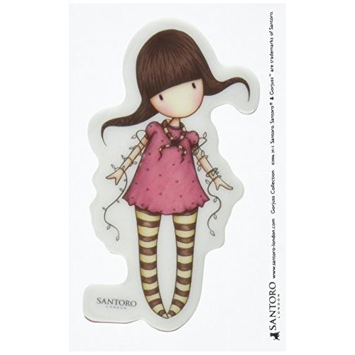 Santoro mini tampon en caoutchouc fairy light - gorjuss qdc366-57