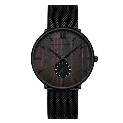 Montre à quartz HANNAH MARTIN Homme HM-1002N - Noir#2(40mm)