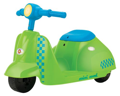 vélomoteur électrique pour enfant Mini mod vert