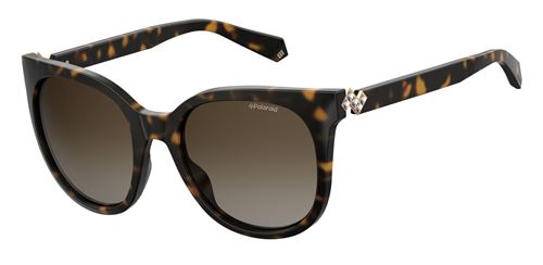 Polaroid lunettes de soleil 4062/S/X086/LA dames dégradé havane/marron