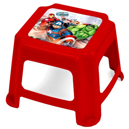 Tabouret En Plastique 27x27x21cm de MARVEL-Avengers