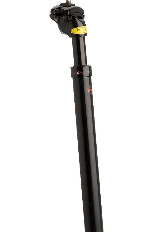 Kalloy tige de selle suspendue 350 x 30,6 mm aluminium noir