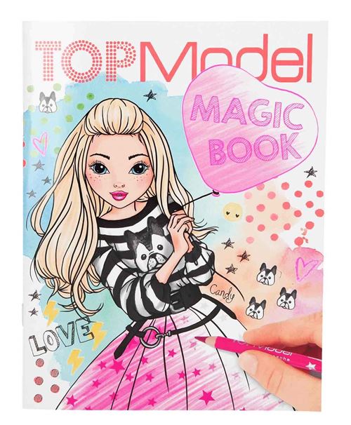 Depesche 10134 Livre de coloriage Magic Book Top Multicolore