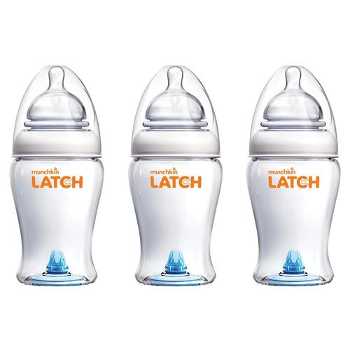 Munchkin Latch Lot de 3 Biberons 240ml