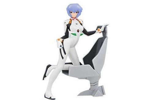 Sega Evangelion 2.0 Vous pouvez (ne pas) faire progresser la figurine Premium Rei Ayanami avec chaise