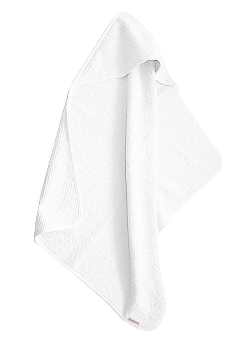 Cottonbaby serviette de bain Wafelcoton/serviette de bain junior 75 cm blanc