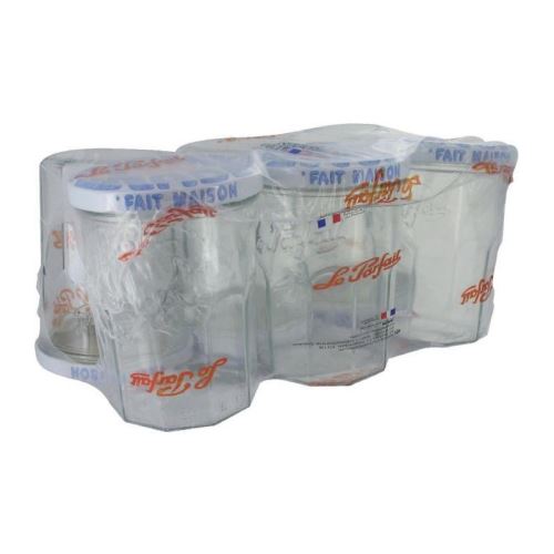 Le Parfait - F0MWN - Lot de 6 Confituriers - 385 ml [Cuisine]
