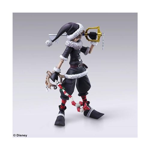 KINGDOM HEARTS III - Bring Arts figurine - Sora Christmas Town - 15cm