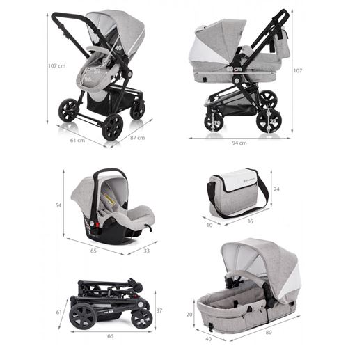 Poussette kinderkraft kraft 6 top