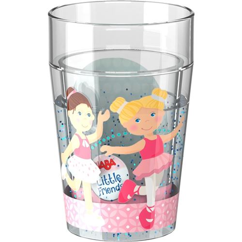 Haba gobelet ballet petits amis avec paillettes 150 ml
