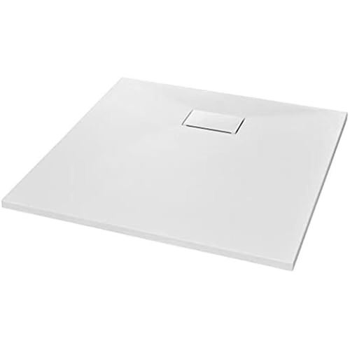 vidaXL Duschwanne SMC Weiß 90×90 cm