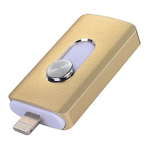 Clé USB 2.0 256 Go Double Interface USB-C Et USB-A | Compatible IPhone, Android, PC, Mac | Métal Argenté, Sans Capuchon, Plug & Play