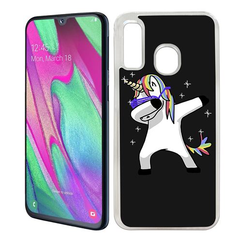 Coque pour Samsung Galaxy A40 -  Licorne Dab