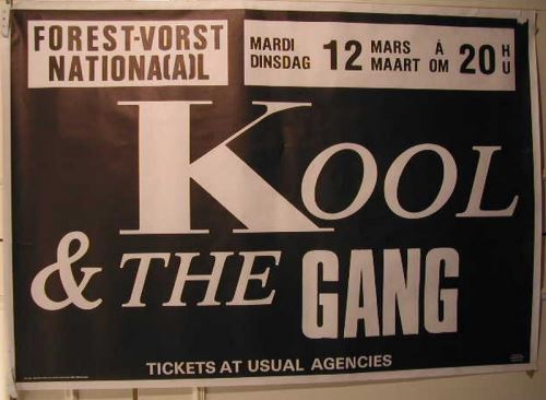 Kool & The Gang - 70x100 cm - AFFICHE / POSTER