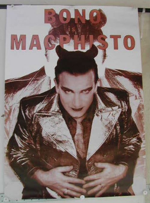 U2 - 59x84 cm - AFFICHE / POSTER