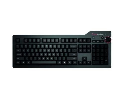 Das Keyboard 4 Professional pour Mac, modèle américain, bleu MX, noir