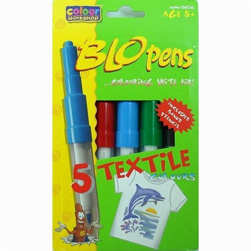 Malinos Blopens textiles 5 pièces